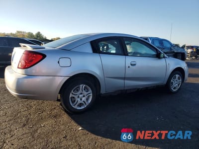 Trzecie zdjęcie samochodu z tyłu: 2003 SATURN ION LEVEL 2 VIN:1G8AN12F63Z206253 - miniatura
