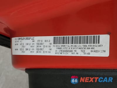 Zdjęcie 12 z 13 samochodu: 2011 DODGE DAKOTA SLT VIN:1D7RE3GK6BS653608 - miniatura