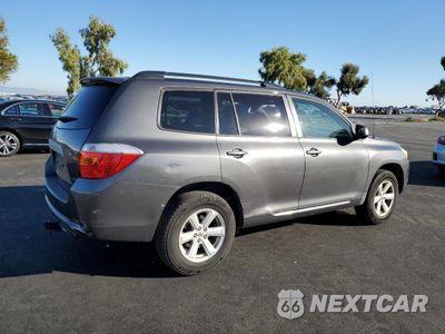 Trzecie zdjęcie samochodu z tyłu: 2008 TOYOTA HIGHLANDER VIN:JTEES41AX82011193 - miniatura