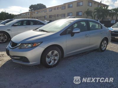 2013 HONDA CIVIC LX 2HGFB2F52DH539385 - główne zdjęcie licytacji z USA - miniatura