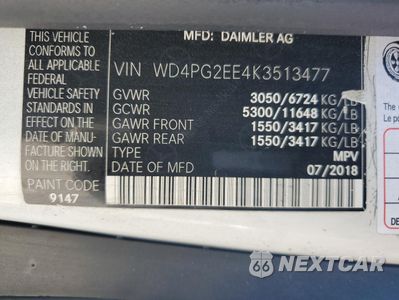 Zdjęcie 13 z 13 samochodu: 2019 MERCEDES-BENZ METRIS VIN:WD4PG2EE4K3513477 - miniatura