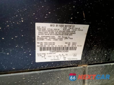 Zdjęcie 12 z 13 samochodu: 2017 FORD TAURUS SE VIN:1FAHP2D89HG143404 - miniatura