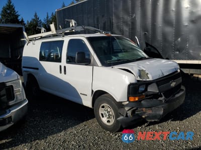 Czwarte zdjęcie samochodu z boku: 2005 CHEVROLET EXPRESS G2500 VIN:1GCGG25V451117544 - miniatura