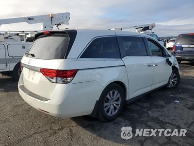 Trzecie zdjęcie samochodu z tyłu: 2016 HONDA ODYSSEY EXL VIN:5FNRL5H60GB158936 - miniatura