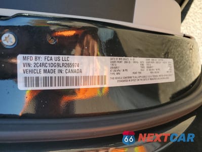 Zdjęcie 13 z 13 samochodu: 2020 CHRYSLER VOYAGER LXI VIN:2C4RC1DG9LR265974 - miniatura