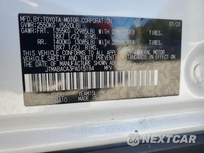 Zdjęcie 13 z 13 samochodu: 2023 TOYOTA BZ4X XLE VIN:JTMABACA3PA015184 - miniatura