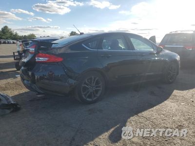 Trzecie zdjęcie samochodu z tyłu: 2018 FORD FUSION SE VIN:3FA6P0HD8JR228512 - miniatura