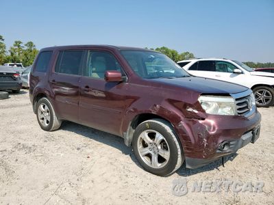 Czwarte zdjęcie samochodu z boku: 2014 HONDA PILOT EXL VIN:5FNYF4H69EB046050 - miniatura