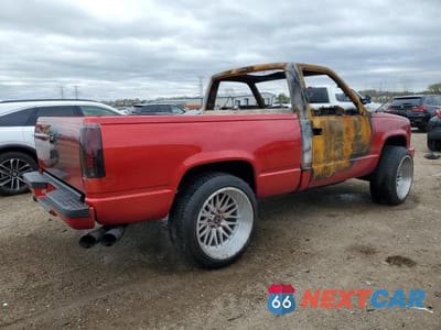 Trzecie zdjęcie samochodu z tyłu: 1997 GMC SIERRA K1500 VIN:1GDEK14R6VZ542927 - miniatura