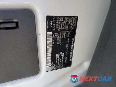 Zdjęcie 13 z 13 samochodu: 2023 MERCEDES-BENZ SPRINTER 2500 VIN:W1Y4NCHY9PT130393 - miniatura