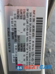 Zdjęcie 13 z 13 samochodu: 2017 MAZDA 6 TOURING VIN:JM1GL1V59H1145270 - miniatura