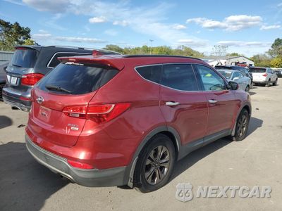 Trzecie zdjęcie samochodu z tyłu: 2016 HYUNDAI SANTA FE SPORT VIN:5XYZUDLB6GG308844 - miniatura