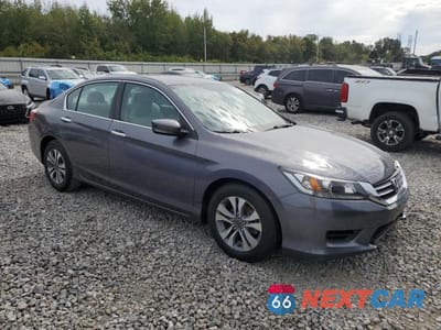 Czwarte zdjęcie samochodu z boku: 2014 HONDA ACCORD LX VIN:1HGCR2F36EA213442 - miniatura