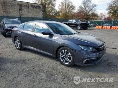 Czwarte zdjęcie samochodu z boku: 2020 HONDA CIVIC LX VIN:19XFC2F66LE030897 - miniatura