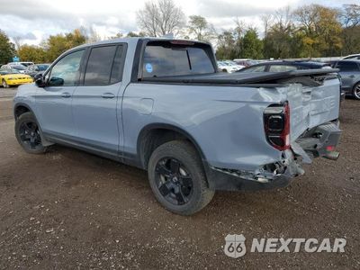 Trzecie zdjęcie samochodu z tyłu: 2024 HONDA RIDGELINE BLACK EDITION VIN:5FPYK3F83RB025217 - miniatura