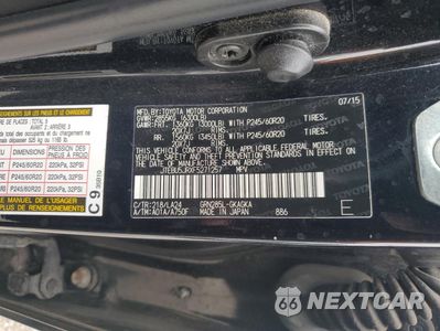 Zdjęcie 13 z 13 samochodu: 2015 TOYOTA 4RUNNER SR5/SR5 PREMIUM VIN:JTEBU5JRXF5271257 - miniatura