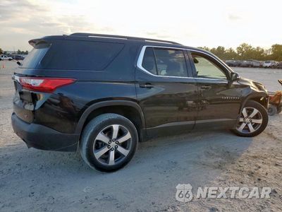 Trzecie zdjęcie samochodu z tyłu: 2021 CHEVROLET TRAVERSE LT VIN:1GNERHKW6MJ216129 - miniatura