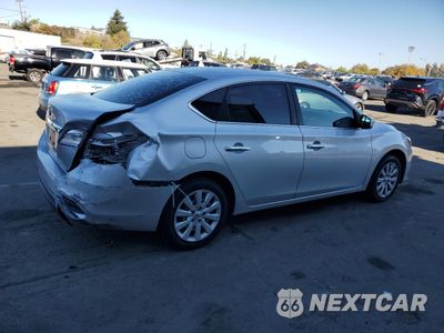 Trzecie zdjęcie samochodu z tyłu: 2017 NISSAN SENTRA S VIN:3N1AB7AP5HY289660 - miniatura