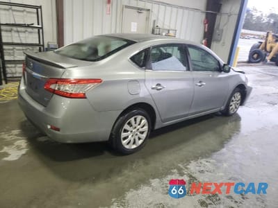 Trzecie zdjęcie samochodu z tyłu: 2014 NISSAN SENTRA S VIN:3N1AB7APXEY261851 - miniatura