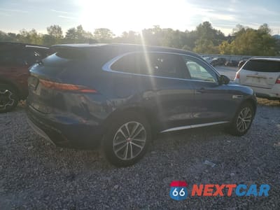 Trzecie zdjęcie samochodu z tyłu: 2021 JAGUAR F-PACE S VIN:SADCJ2EX2MA665238 - miniatura