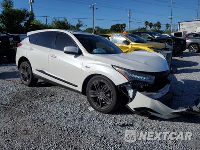 Czwarte zdjęcie samochodu z boku: 2020 ACURA RDX A-SPEC VIN:5J8TC2H66LL028902 - miniatura