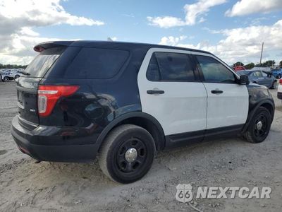 Trzecie zdjęcie samochodu z tyłu: 2015 FORD EXPLORER POLICE INTERCEPTOR VIN:1FM5K8AR4FGC66550 - miniatura