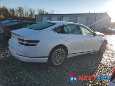Trzecie zdjęcie samochodu z tyłu: 2023 GENESIS G80 VIN:KMTGE4S16PU004698 - miniatura