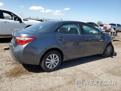 Trzecie zdjęcie samochodu z tyłu: 2016 TOYOTA COROLLA L VIN:5YFBURHE4GP466208 - miniatura