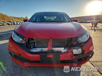 Piąte zdjęcie samochodu w środku: 2019 HONDA CIVIC SPORT VIN:2HGFC2F89KH592119 - miniatura