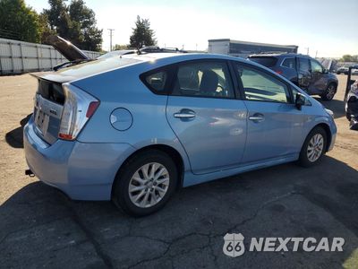 Trzecie zdjęcie samochodu z tyłu: 2014 TOYOTA PRIUS PLUG-IN VIN:JTDKN3DP9E3052834 - miniatura