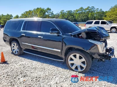 Czwarte zdjęcie samochodu z boku: 2018 CADILLAC ESCALADE ESV LUXURY VIN:1GYS4HKJ4JR163503 - miniatura