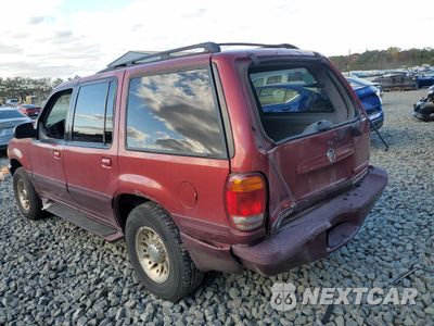 Drugie zdjęcie samochodu z przodu: 2000 MERCURY MOUNTAINEER VIN:4M2ZU86P7YUJ39345 - miniatura