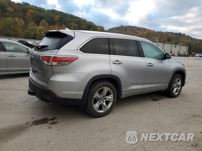 Trzecie zdjęcie samochodu z tyłu: 2016 TOYOTA HIGHLANDER LIMITED VIN:5TDDKRFH1GS353965 - miniatura