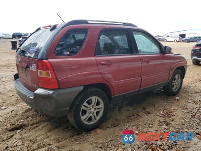 Trzecie zdjęcie samochodu z tyłu: 2006 KIA NEW SPORTAGE VIN:KNDJF723X67148742 - miniatura
