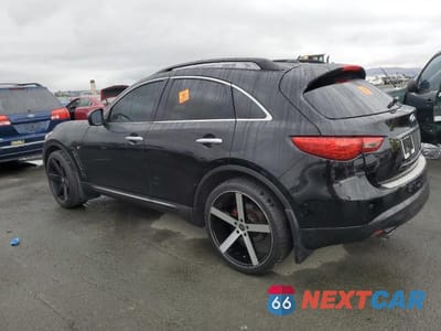 Drugie zdjęcie samochodu z przodu: 2017 INFINITI QX70 VIN:JN8CS1MU3HM140529 - miniatura