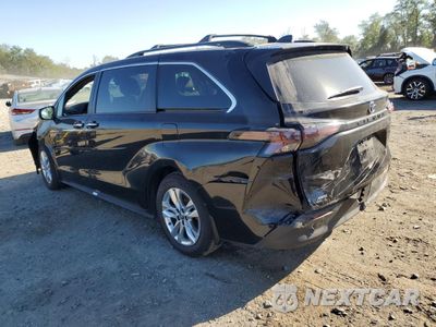 Drugie zdjęcie samochodu z przodu: 2023 TOYOTA SIENNA XLE VIN:5TDJSKFC3PS099920 - miniatura