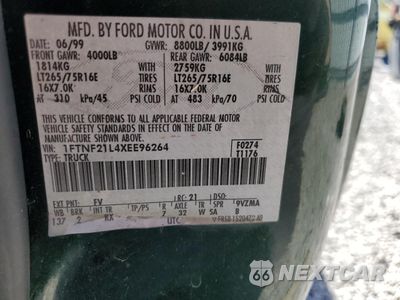 Zdjęcie 12 z 12 samochodu: 1999 FORD F250 SUPER DUTY VIN:1FTNF21L4XEE96264 - miniatura