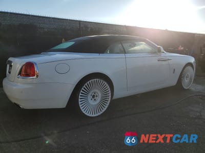 Trzecie zdjęcie samochodu z tyłu: 2017 ROLLS-ROYCE DAWN VIN:SCA666D55HU102746 - miniatura