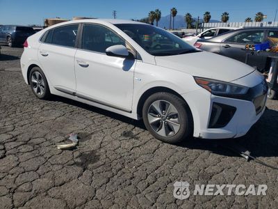Czwarte zdjęcie samochodu z boku: 2017 HYUNDAI IONIQ LIMITED VIN:KMHC85LH9HU019053 - miniatura