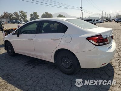 Drugie zdjęcie samochodu z przodu: 2013 HONDA CIVIC LX VIN:19XFB2F50DE218908 - miniatura