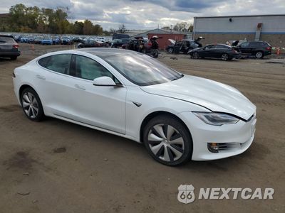 Czwarte zdjęcie samochodu z boku: 2020 TESLA MODEL S VIN:5YJSA1E27LF397556 - miniatura