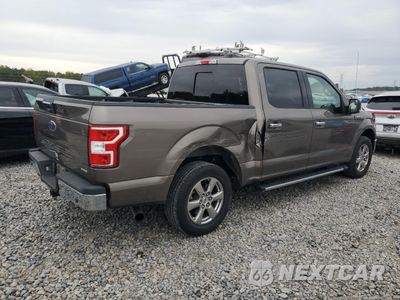 Trzecie zdjęcie samochodu z tyłu: 2018 FORD F150 SUPERCREW VIN:1FTEW1CP0JFE58638 - miniatura