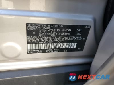 Zdjęcie 14 z 16 samochodu: 2023 TOYOTA VENZA LE VIN:JTEAAAAHXPJ137233 - miniatura