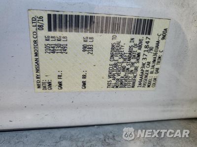 Zdjęcie 12 z 13 samochodu: 2017 NISSAN MAXIMA 3.5S VIN:1N4AA6AP3HC371847 - miniatura