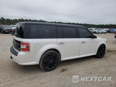 Trzecie zdjęcie samochodu z tyłu: 2018 FORD FLEX LIMITED VIN:2FMHK6DT2JBA10495 - miniatura