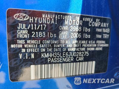 Zdjęcie 12 z 15 samochodu: 2018 HYUNDAI ELANTRA GT VIN:KMHH35LE6JU028275 - miniatura