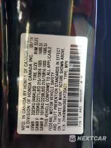 Zdjęcie 14 z 14 samochodu: 2014 HONDA CR-V LX VIN:2HKRM4H36EH720429 - miniatura