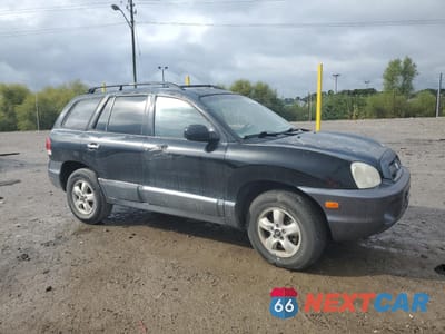 Czwarte zdjęcie samochodu z boku: 2005 HYUNDAI SANTA FE GLS VIN:KM8SC73E55U872430 - miniatura