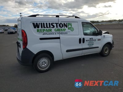 Trzecie zdjęcie samochodu z tyłu: 2015 RAM PROMASTER DELIVERY VAN VIN:ZFBERFAT6F6191892 - miniatura