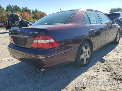 Trzecie zdjęcie samochodu z tyłu: 2005 LEXUS LS 430 VIN:JTHBN36F555025878 - miniatura